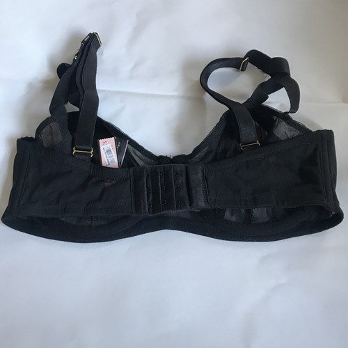 Victoria's Secret Very Sexy Unlined Mesh Balconette Bra Size 32DD - Jade Green - Picture 3 of 5