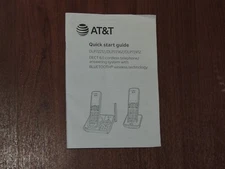 New Genuine Basic User Manual DLP72212 DLP72362 DLP72412 AT&T Cordless Phone
