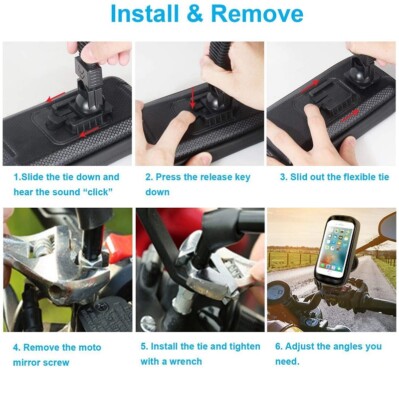 Borsa Porta Cellulare Moto Bici Impermeabile Universale - Foto 10