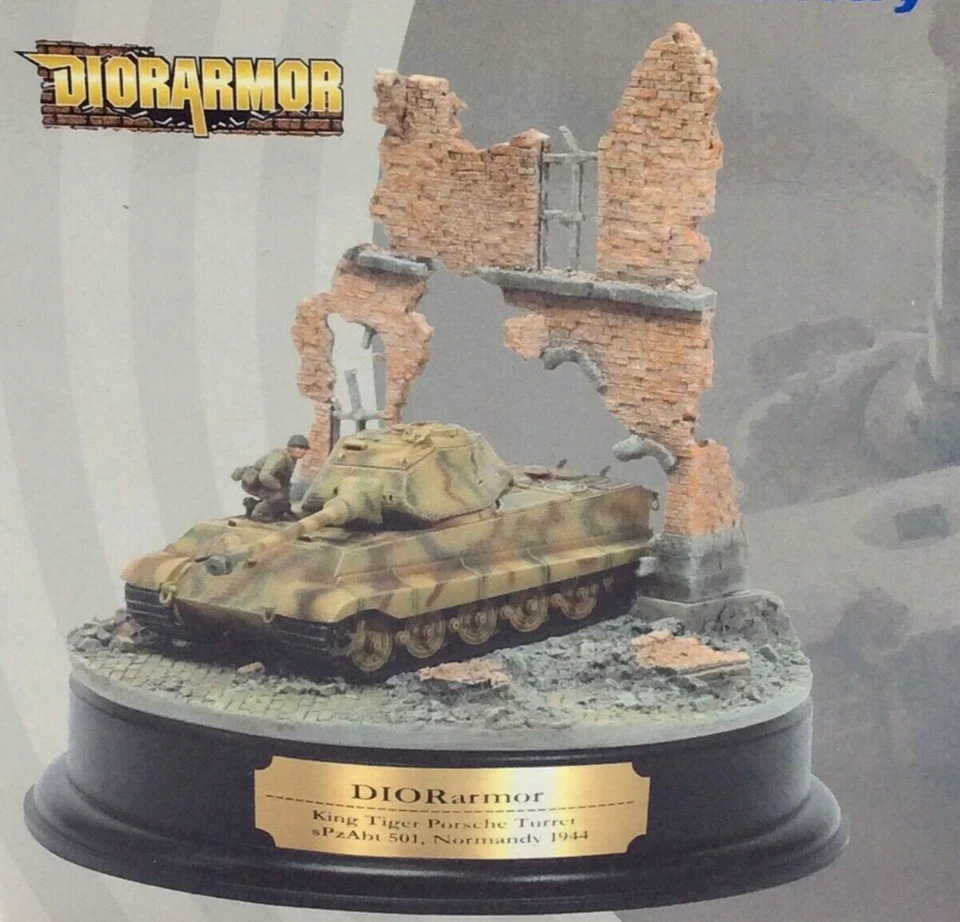 Dragon Armor 60204 DIORarmor 1:72 KING TIGER sPzAbt 501 Normandy 1944 CyberHobby - Image 2 of 4