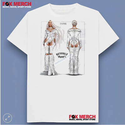 Beyonce Bowl Sketches Day Halftime Show Look On Netflix Shirt