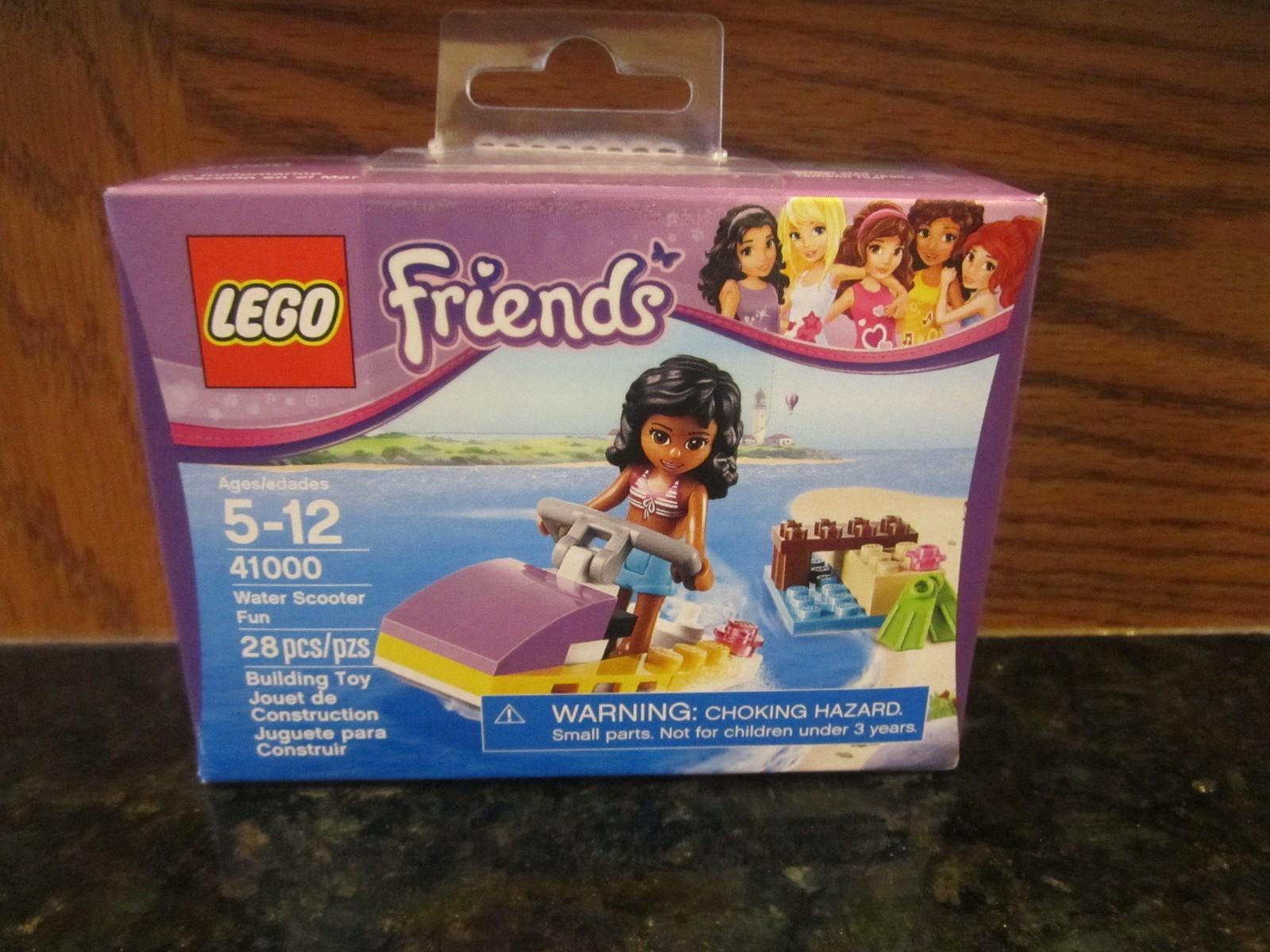  Girl LEGO Friends NEW 28 piece 41000 Water Scooter jet ski boat fun beach toy