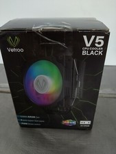 Vetroo CPU Cooler Black 120mm ARGB Fan New in Box