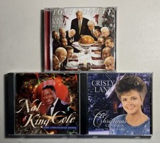 3 CD Lot: Nat King Cole Christmas Song, Tony Bennett Swingin’ + Cristy Lane