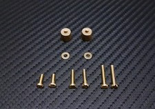 Non-Magnetic Phono Screws Weight Set M2.5 Brass for Cartridge / Headshell
