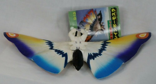 RAINBOW MOTHRA VTG 6" GODZILLA FIGURE Rebirth Series Ghidorah Dagarah NEW TAG - Picture 3 of 4