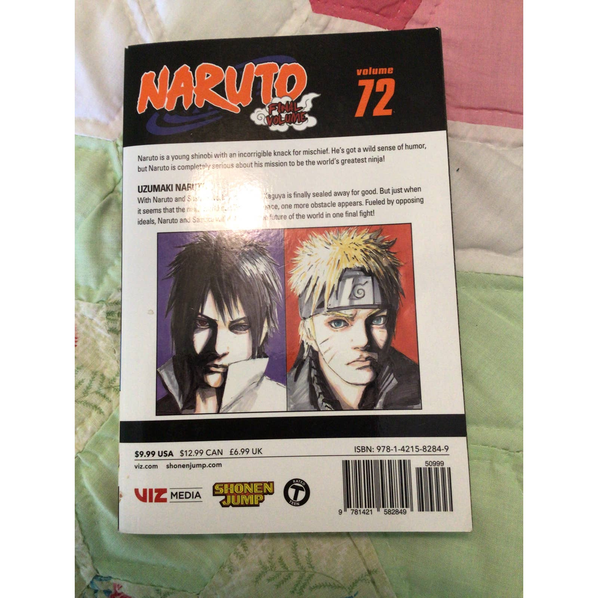 Naruto volume 72 | eBay