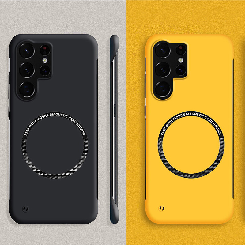 For Samsung Galaxy S23 S24 Ultra S22 S21 Frameless MagSafe