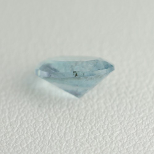 Piedra cultivada en laboratorio ovalada aguamarina azul berilo hidrotermal 0,9-1 quilates 1 pieza - Imagen 3 de 6