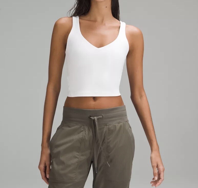Lululemon Align Tank White (RRP $58) | eBay