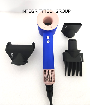 Genuine Dyson Supersonic Hair Dryer Electric Blue HD07 Plus