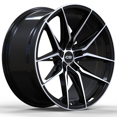 SET(4) 20'' 20x9.0 5X112 OS WHEELS BENZ E350 S550 CL550 BMW 428I 528I 535I 640I