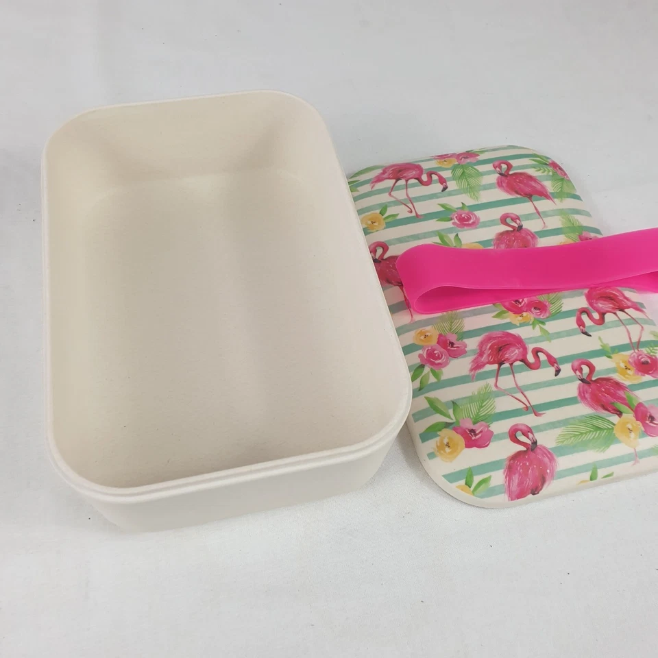 Cambridge Eco бамбука ланч-бокс с крышкой новый в коробке - Изображение 2 из 4