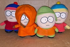 Bootleg South Park 14" Otto Simon Plush Knock Off Stan Kyle Cartman Kenny KO Set