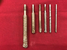 Vintage Craftsman, Made in USA, Carbide Tipped, 6 Pieces, Masonry Drill Bits