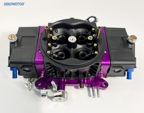 Deepmotor Aluminum Billet Carburetor 850 CFM Double Pumper Mech Secondary 4150 - Picture 3 of 8