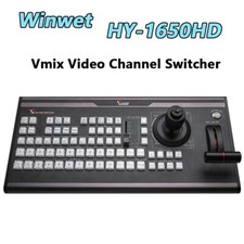 Winwet HY-1650HD Vmix Video Channel Switcher Control Panel Keyboard Equipment