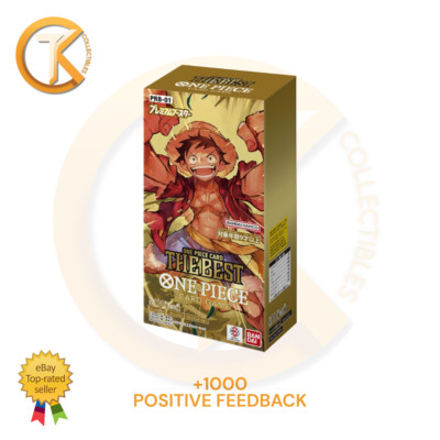 One Piece PRB-01 Premium Booster Box Japanase Jap Sealed Neu PRB01