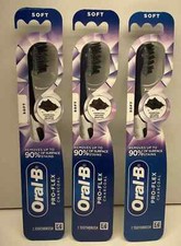 3 Pack- Oral-B Pro Flex Soft Charcoal Toothbrush