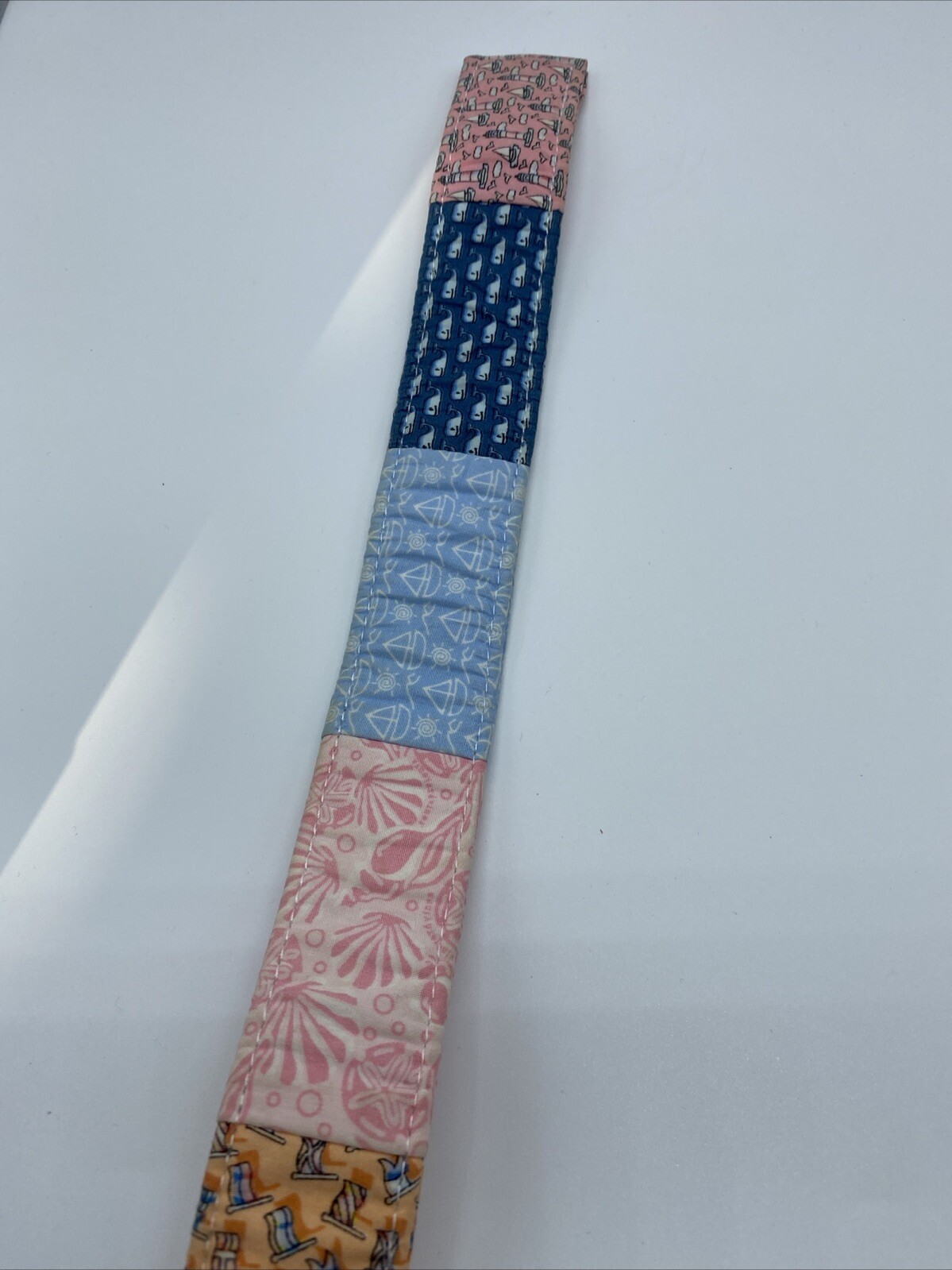 Vineyard Vines Multicolor Patchwork Canvas D Ring… - image 8