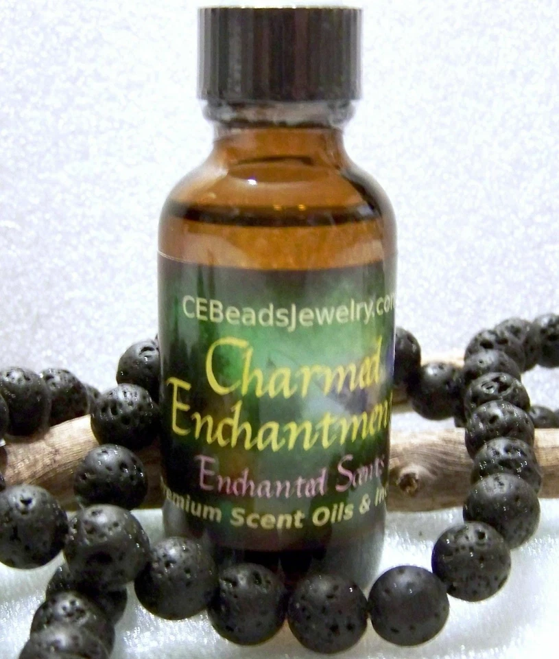 Scent Oils Cosmetic Grade A++ Enchanted Scents Diffuser Warmer Lava Bead Jewelry - Image 3 of 4