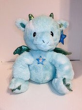 FAO Schwarz Glow Brights 15  Green Dragon Lights Sounds Roars