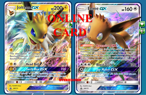 Details About Jolteon Gx Sm17 Eevee Gx Set Pokémon Tcg Online Card Ptcgo Sent Fast