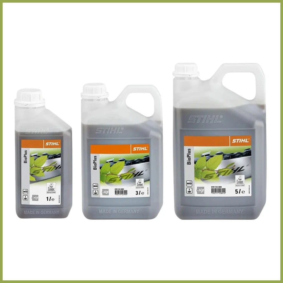 Olio protettivo lubrificante per catena motosega Stihl BioPlus Professionale - Immagine 2 di 2