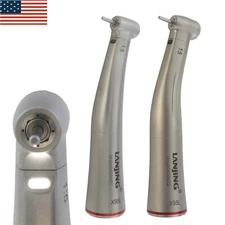 LANJING Dental Electric Handpiece 1:5 Fiber Optic Contra Angle Mini NSK E Type