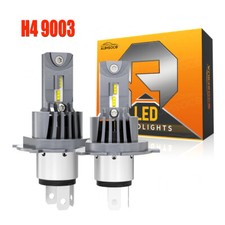 For Toyota Corolla 1998-2000 2X H4 9003 Front LED Headlight Bulbs High Low Beam