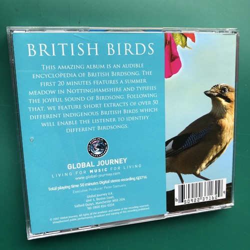 BRITISH BIRDS Nature Recordings CD Summer Meadow Indigenous Barn Owl Wren Serin - Picture 2 of 8