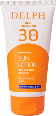 DELPH HIGH PROTECTION LSF30 LOTION UVA/UVB SONNENSCHUTZ WASSERDICHT 150ml MAI 26