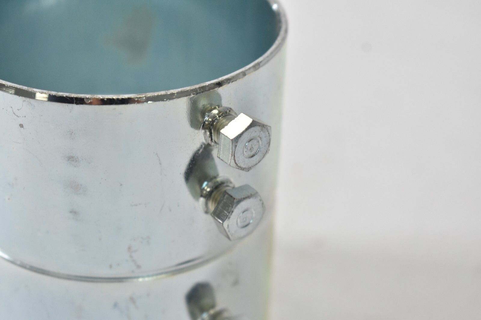 EMT/IMC/Rigid 3" Set Screw Type Coupling 466 Hardware Conduit Silver