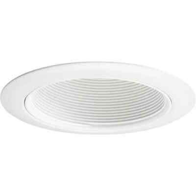 Lithonia Lighting Contractor Select 4'' or Remodel Recessed Downlight Baffle Trim