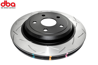 DBA Rear Slotted 4000 Series Brake Rotor For 2011-2017 Jeep Grand Cherokee SRT8