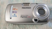 Samsung Digimax A400 4.0MP Compact Digital Camera. FAULTY. FOR SPARE PARTS ONLY.
