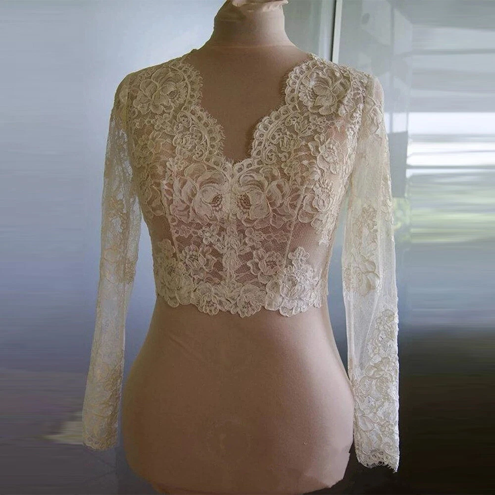 Sheer bolero clearance jacket for wedding