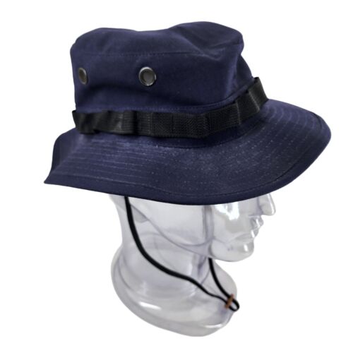 Tru Spec Boonie Hut Sun Hot Typ II Militär Kappe breite Krempe Gr. 7 marineblau USA - Bild 2 von 6