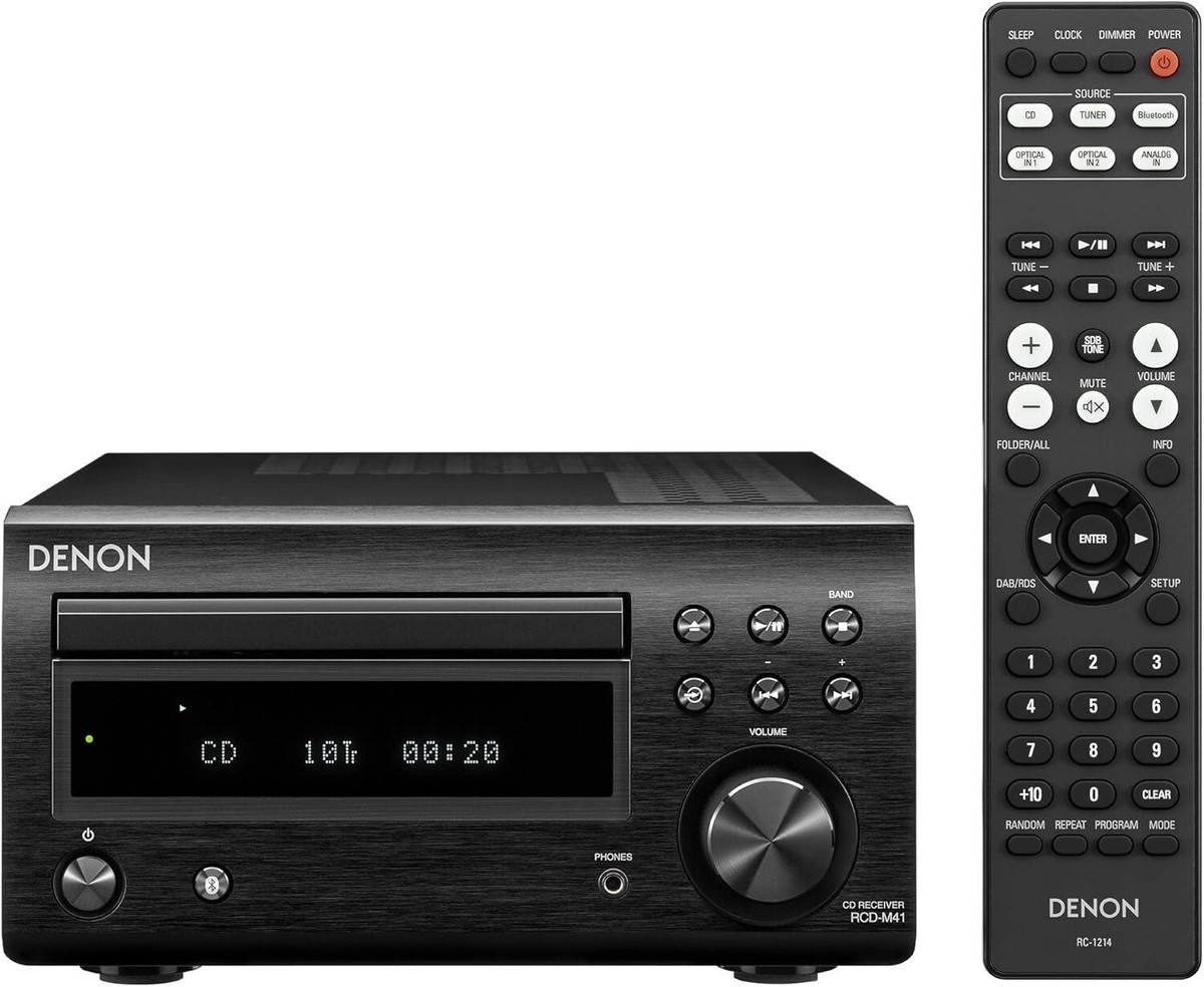 【ジャンク品】DENON アンプ RCD-M41 Denon RCD-M41 Bluetooth CD Power Amp, Radio 76-95MHz Denon RCD-M41
