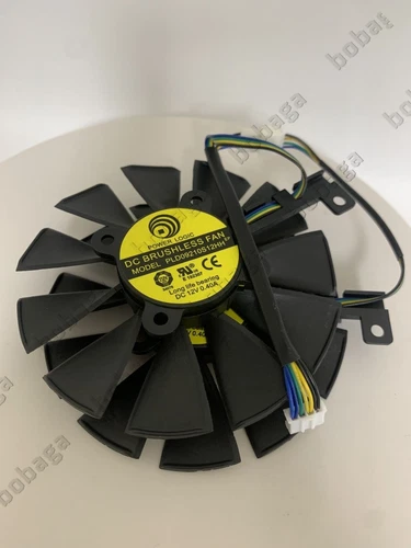New Cooling fan for ASUS GTX1070/1060 RX480 DUAL OC PLD09210S12HH