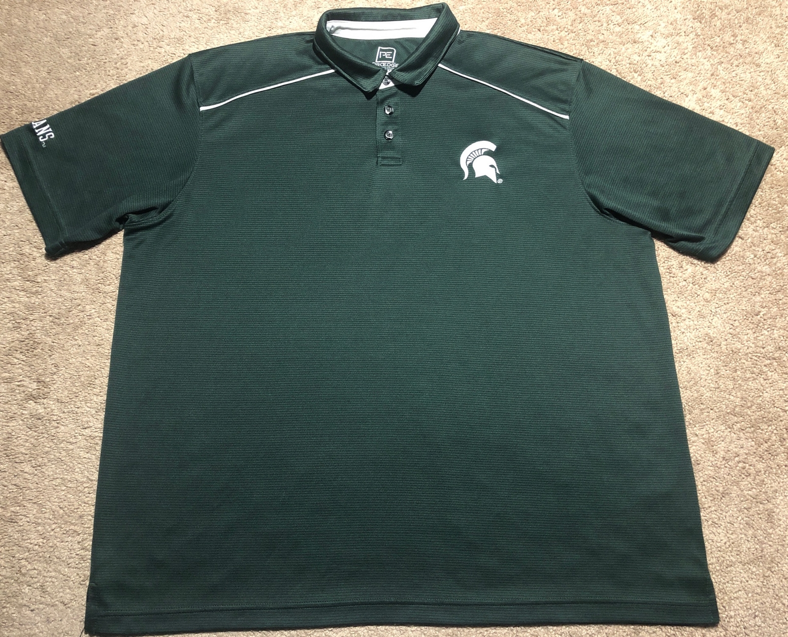 Michigan State Spartans Golf Polo Shirt ProEdge by Knights Apparel