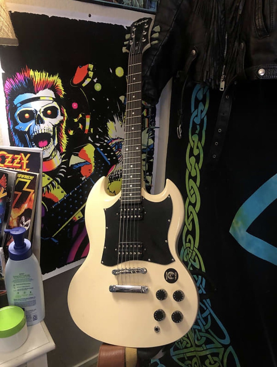 Epiphone Les Paul SG Standard Electric Guitar Cream White | eBay Epiphone Les Paul SG Standard Electric Guitar Cream White | eBay