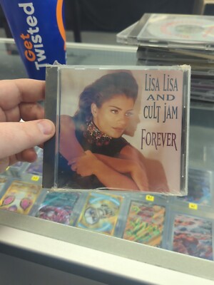 LISA LISA AND CULT JAM ''FOREVER'' 1991 COL.  RARE STILL SEALED PROMO CD SINGLE