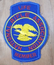 NRA National Rifle Association Life Member Patch FREE SHIPPING