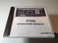 Sequential Circuits TOM Operation & MIDIguide Manuals & Documents (DVD/pdf's)