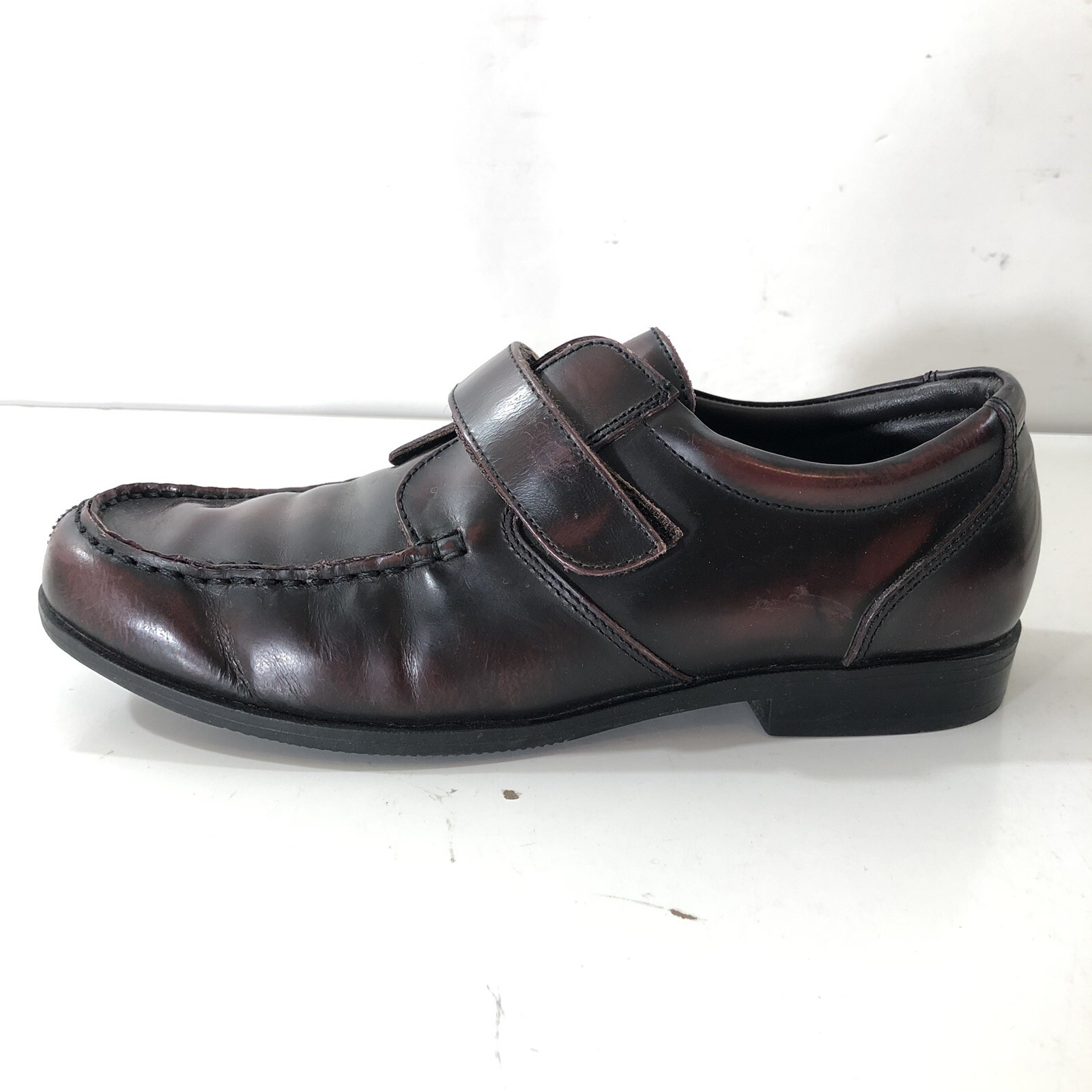 burgundy boys dress shoes