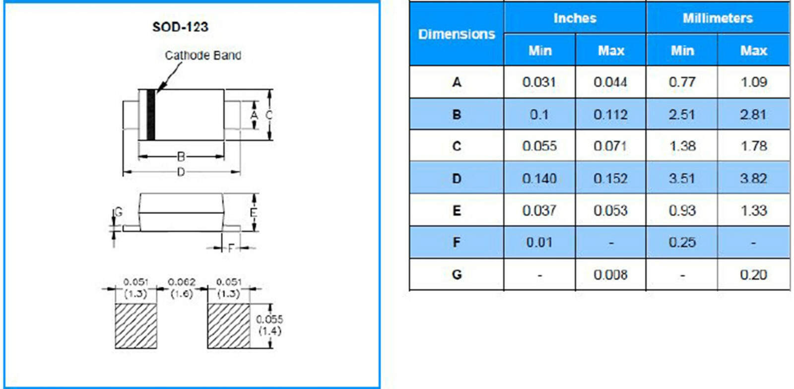 1n4007w In4007w a7 sod-123 smd rectifier diode | eBay