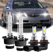 For Acura Tl 2004 2005 2006 Front Hid Headlight Highlow Led Fog Light 4bulbs For Acura Tl 2004 2005 2006 Front Hid Headlight Highlow Led Fog Light 4bulbs