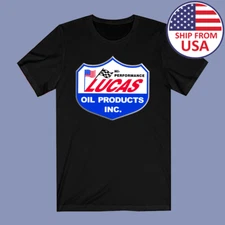 Lucas Oil Racing Men's Black Size S to 3XL