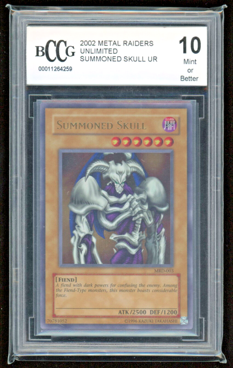 2002 SUMMONED SKULL METAL RAIDERS MRD BCCG 10 GEM MINT #003 YUGIOH | eBay
